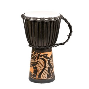Terre Djembé Line-Carve Dragon 40cm 38241094