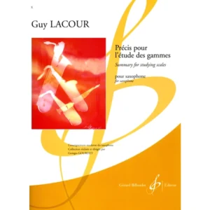 Précis pour l'étude des gammes - Guy LACOUR
