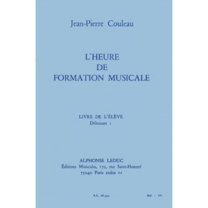 L'heure de formation musicale - Débutant 1 - Elève